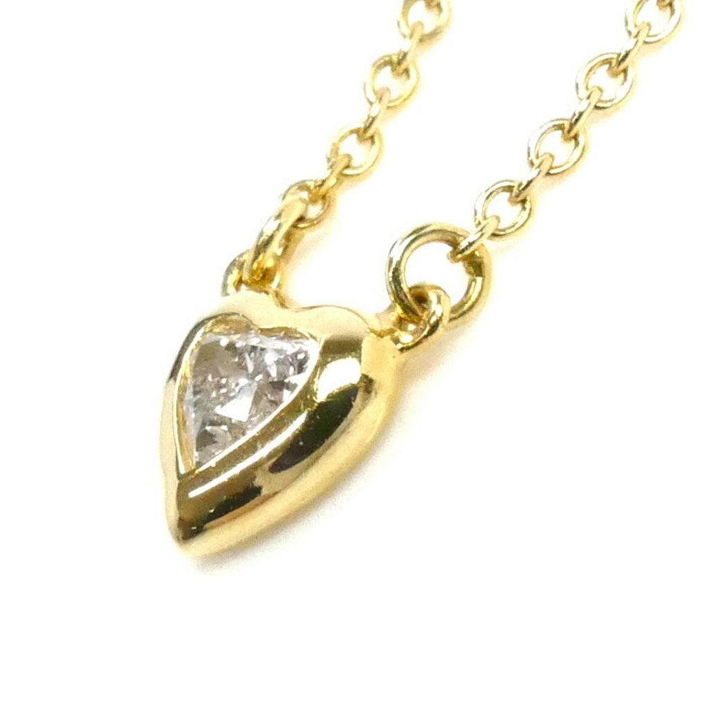 Elsa Peretti Diamonds By The Yard Pendant Necklace 18K Yellow Gold and Diamond