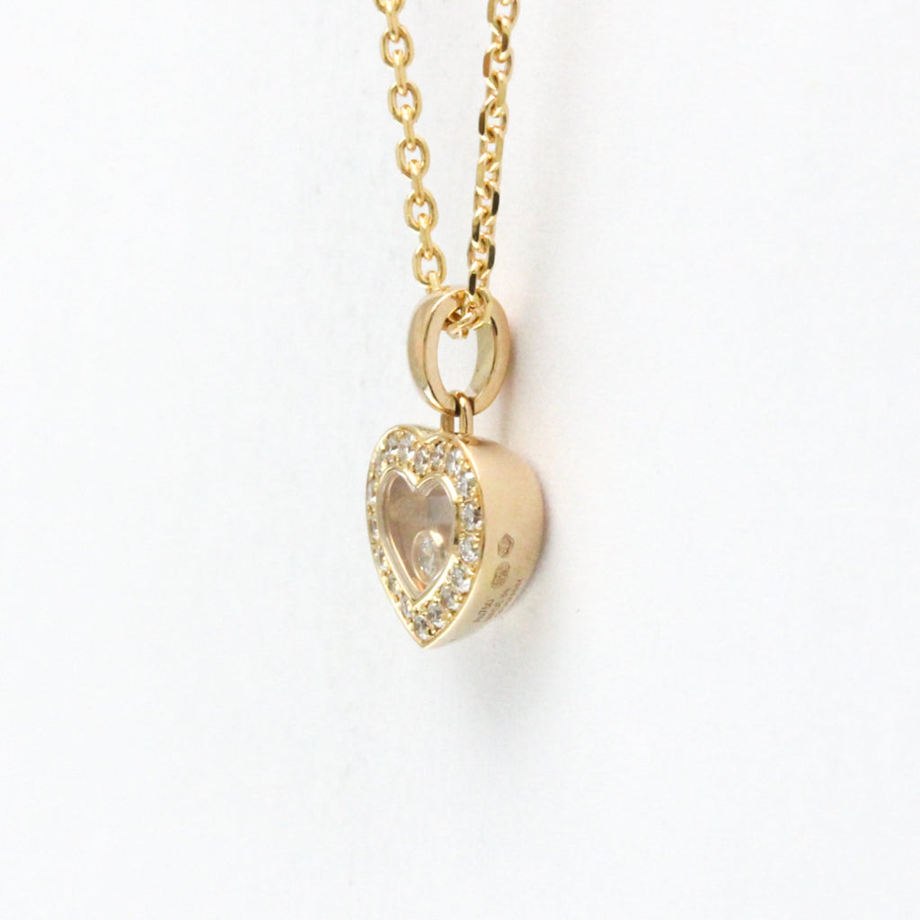 Happy Diamonds Pendant Necklace 18K Rose Gold With Diamond