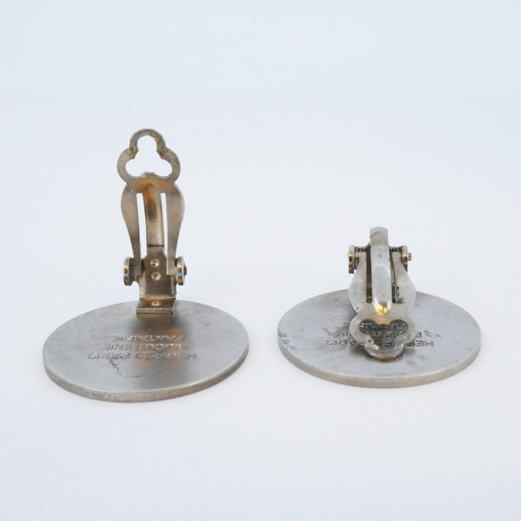 Earrings Silver-Tone Metal