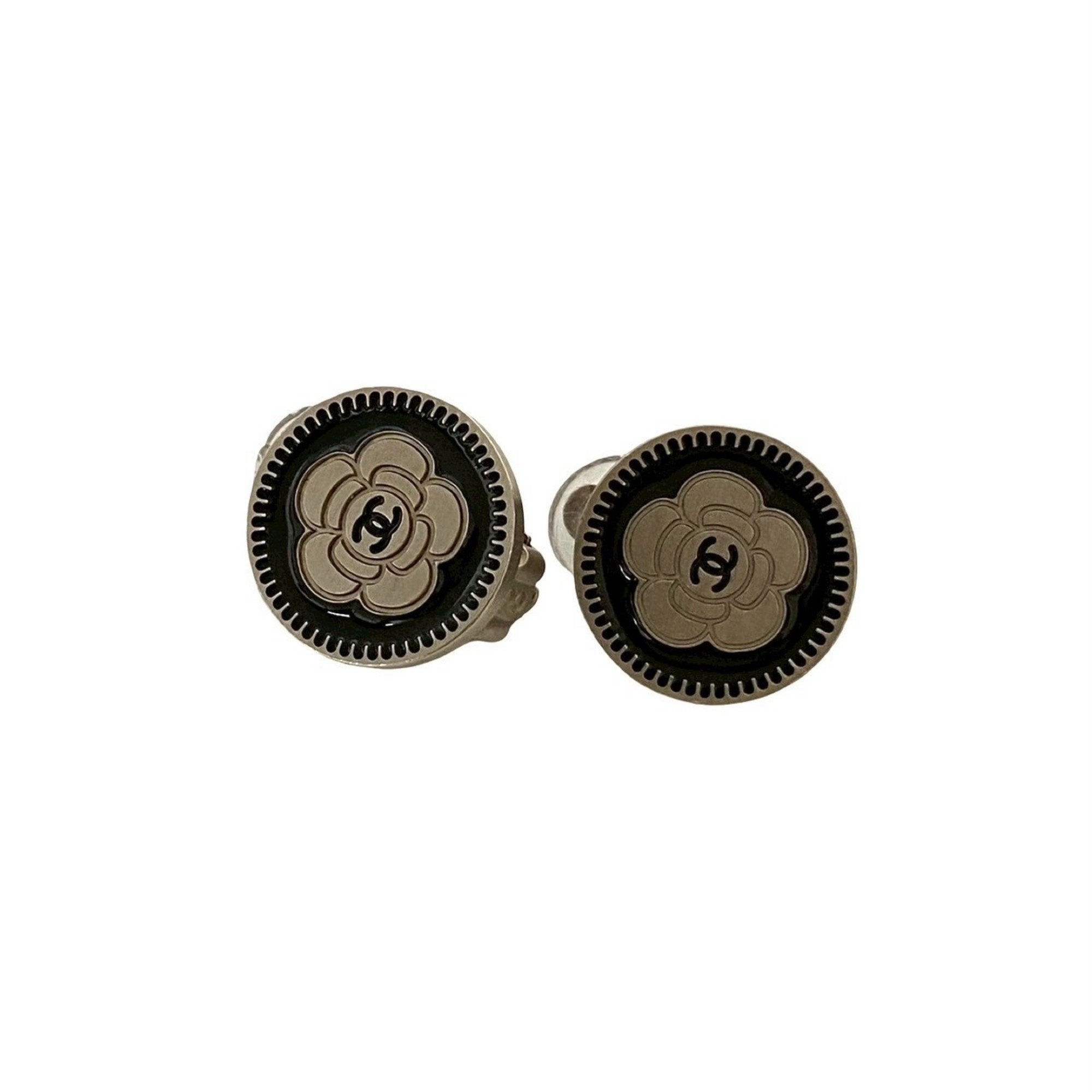CC Logo Earrings Sterling Silver