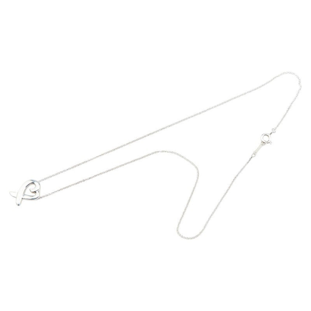 Loving Heart Pendant Necklace Sterling Silver