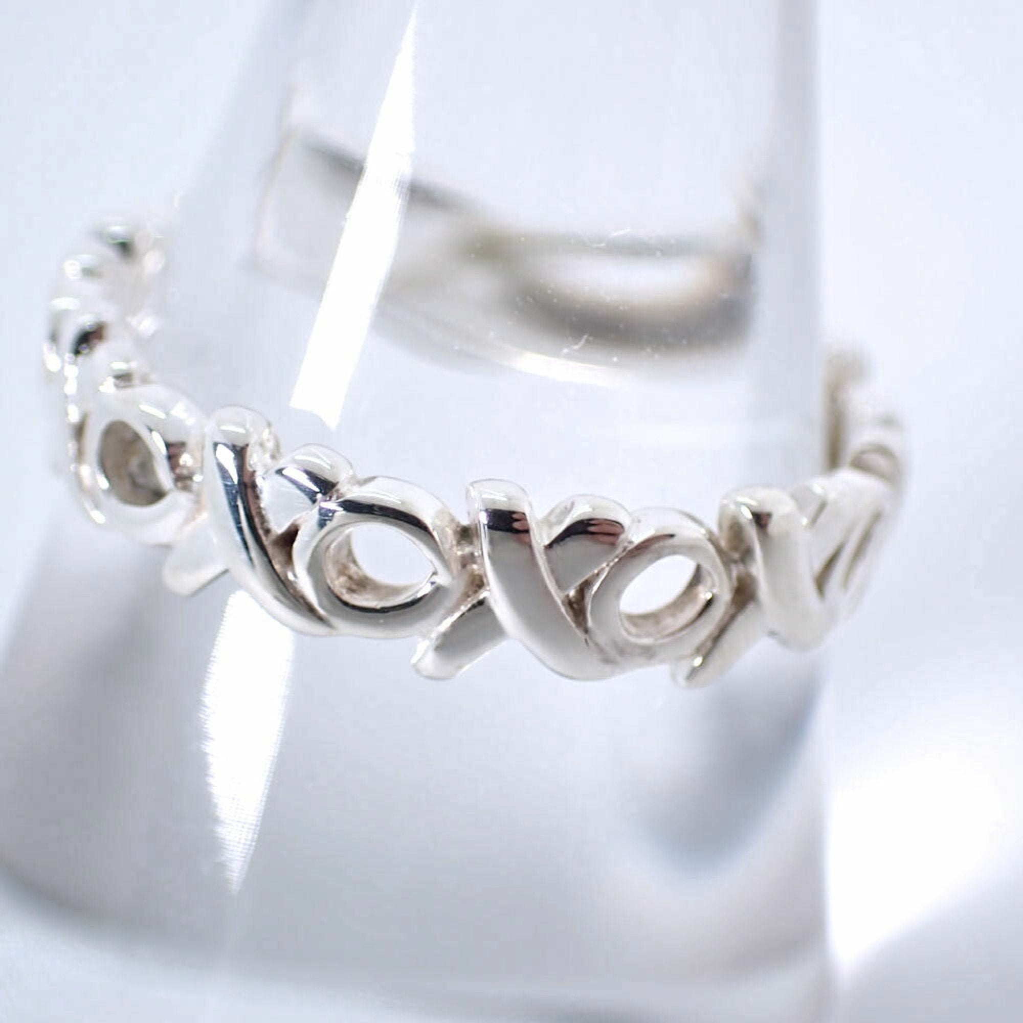 Paloma Picasso Love and Kiss Ring Sterling Silver