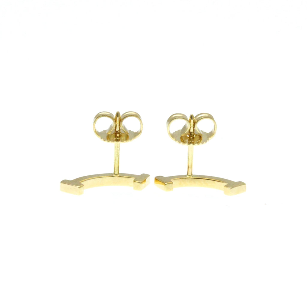 Smile Stud Earrings 18K Yellow Gold 18K Yellow Gold
