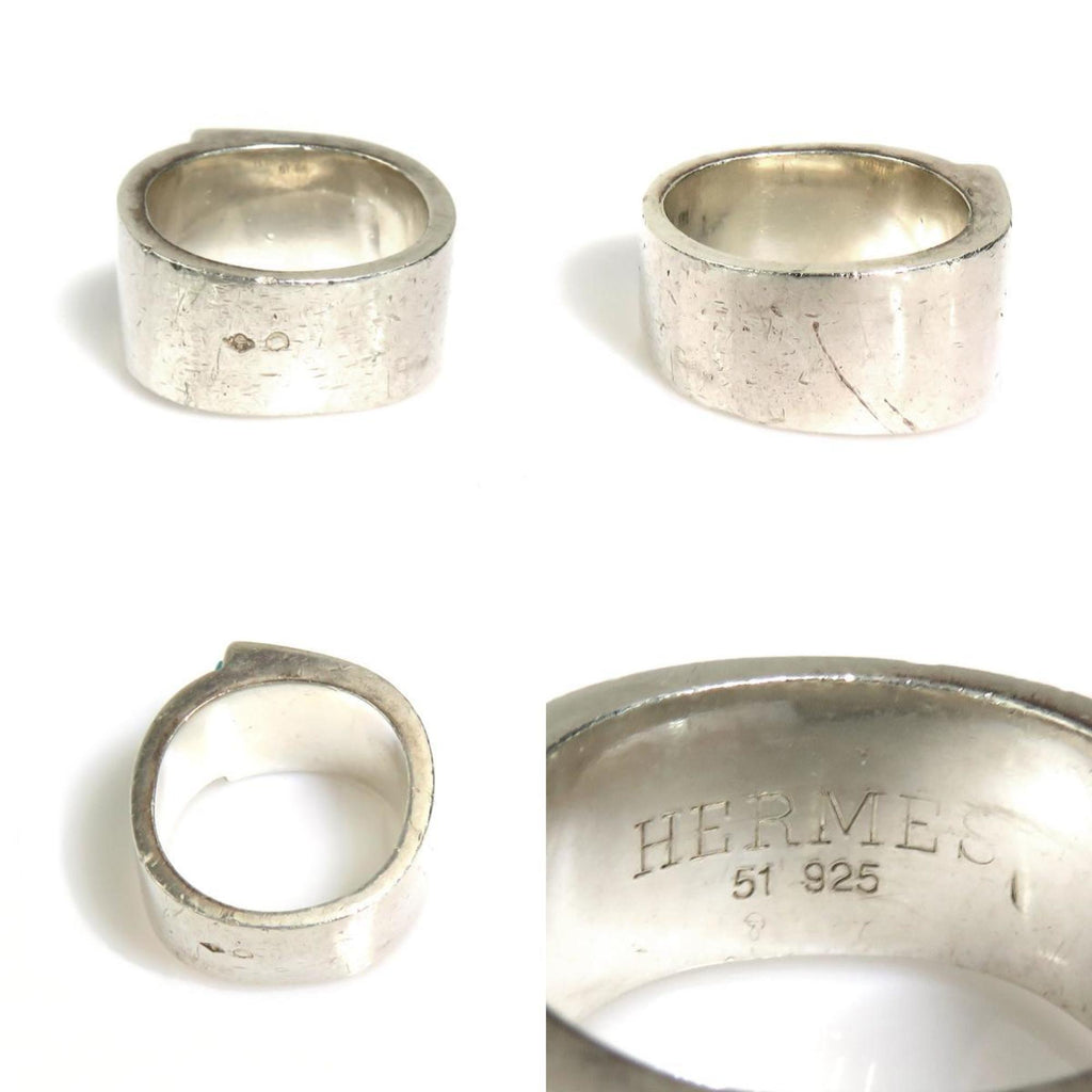 Ring Plastic and Sterling Silver