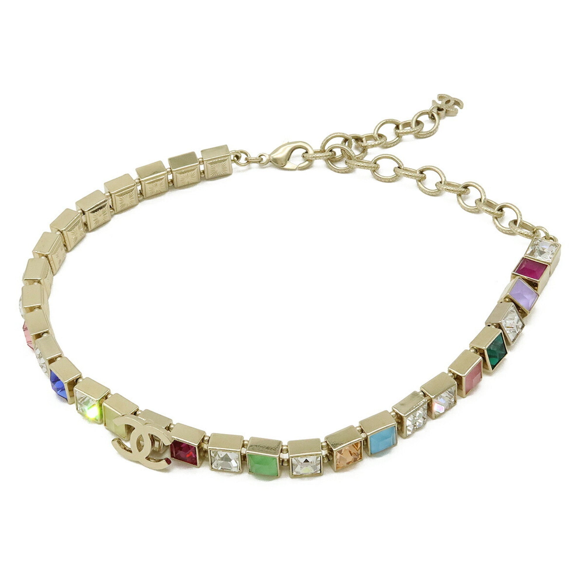 CC Logo Necklace Metal