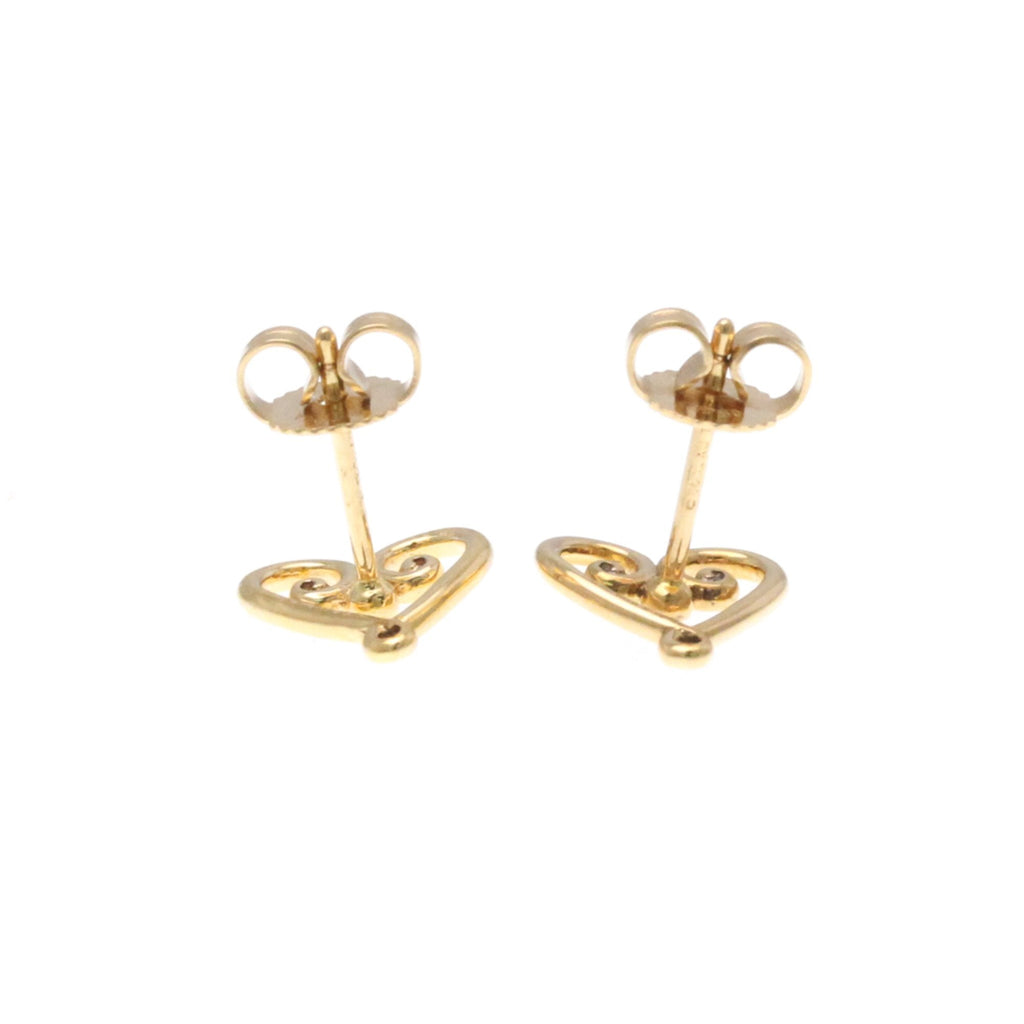 Earrings Stud 18K Rose Gold