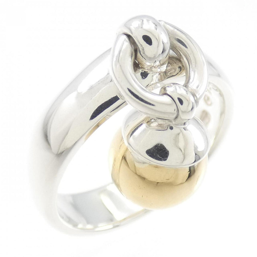 Ring Sterling Silver and 18K Yellow Gold