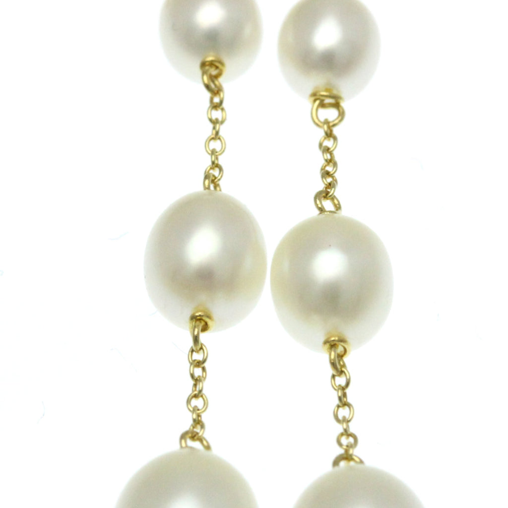 Earrings Pearl 18K Yellow Gold