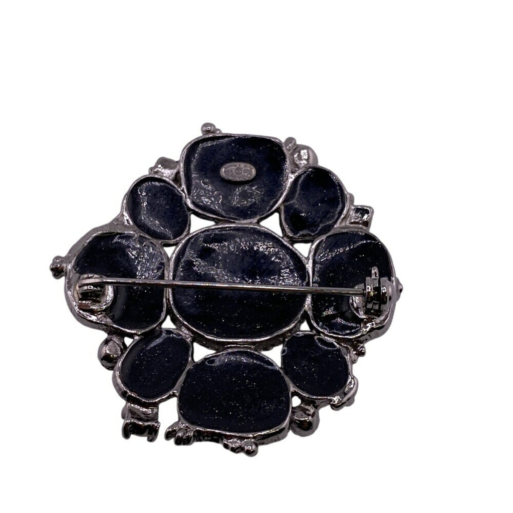 CC Logo Brooch Metal