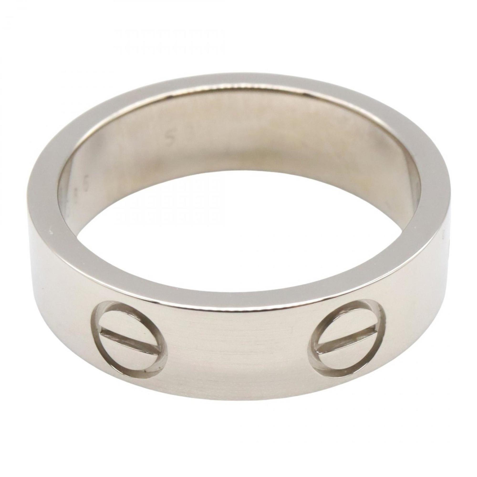 Love Ring 18K White Gold