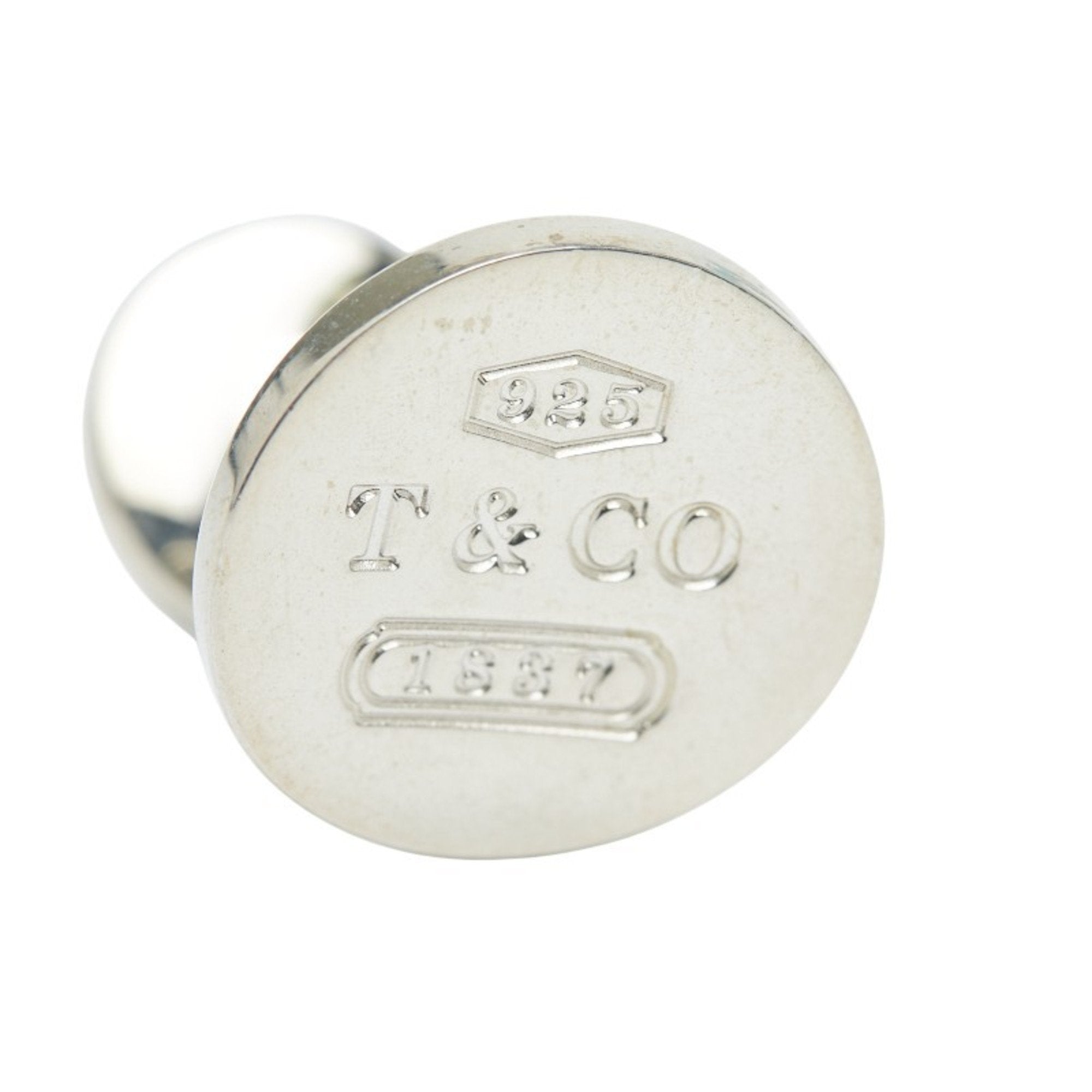 T Cufflinks Sterling Silver Bracelet