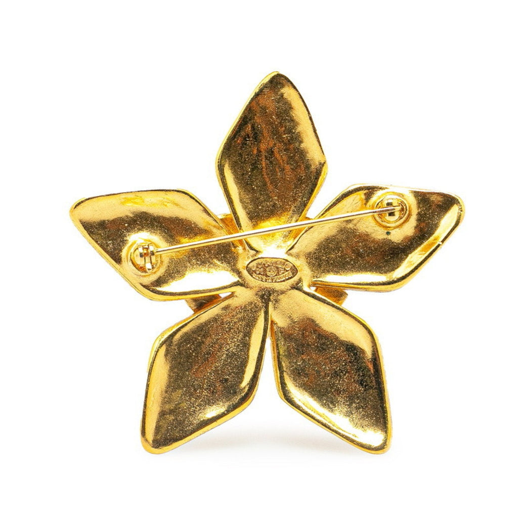 CC Logo Brooch Metal