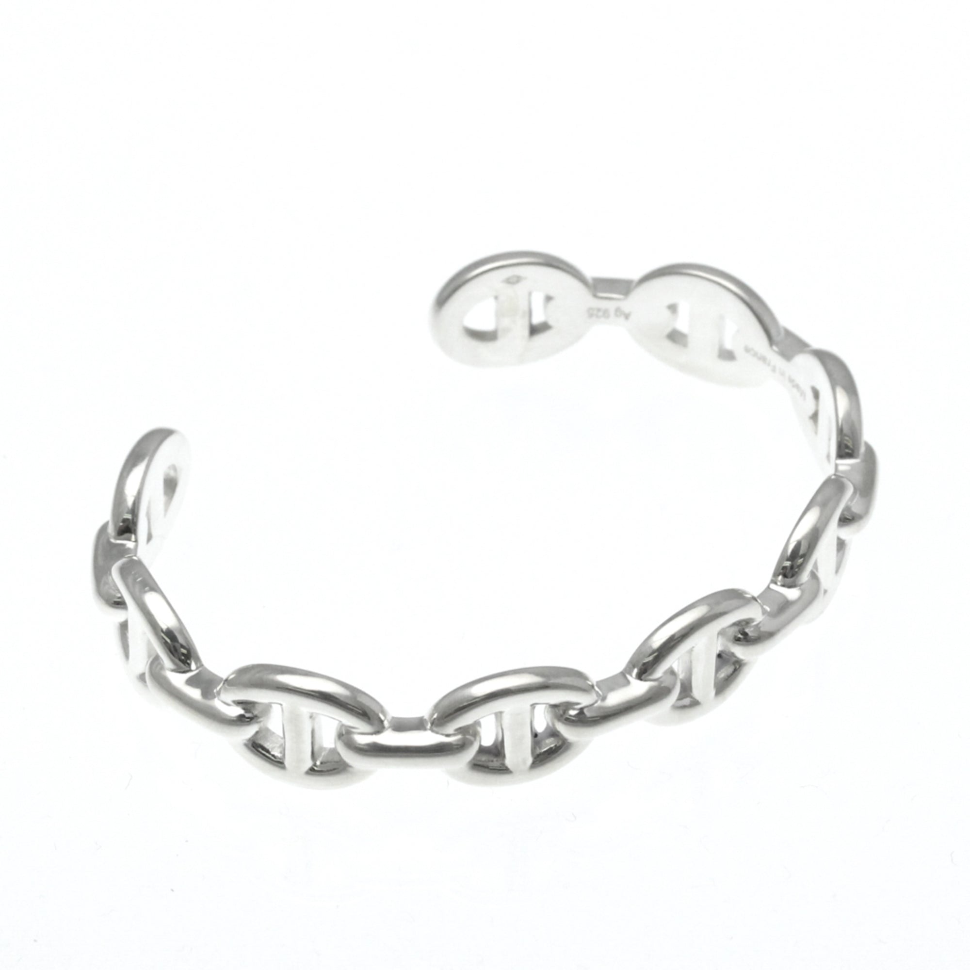 Chaine D'ancre Bangle Sterling Silver Bracelet