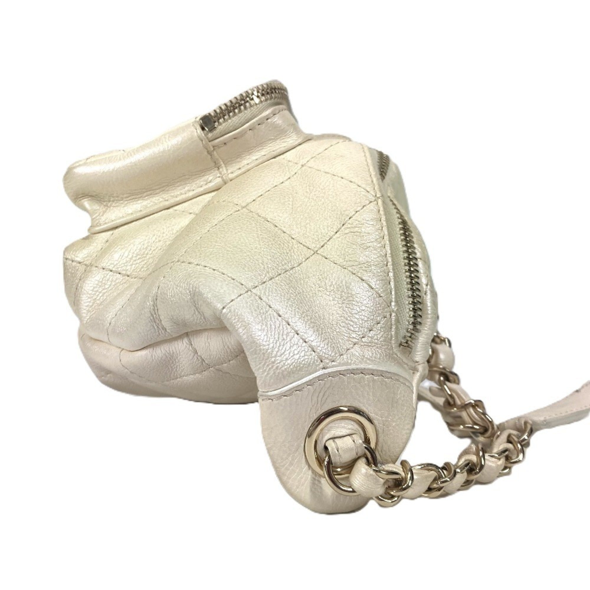 All About Waist Bag Quilted Iridescent Calfskin Medium