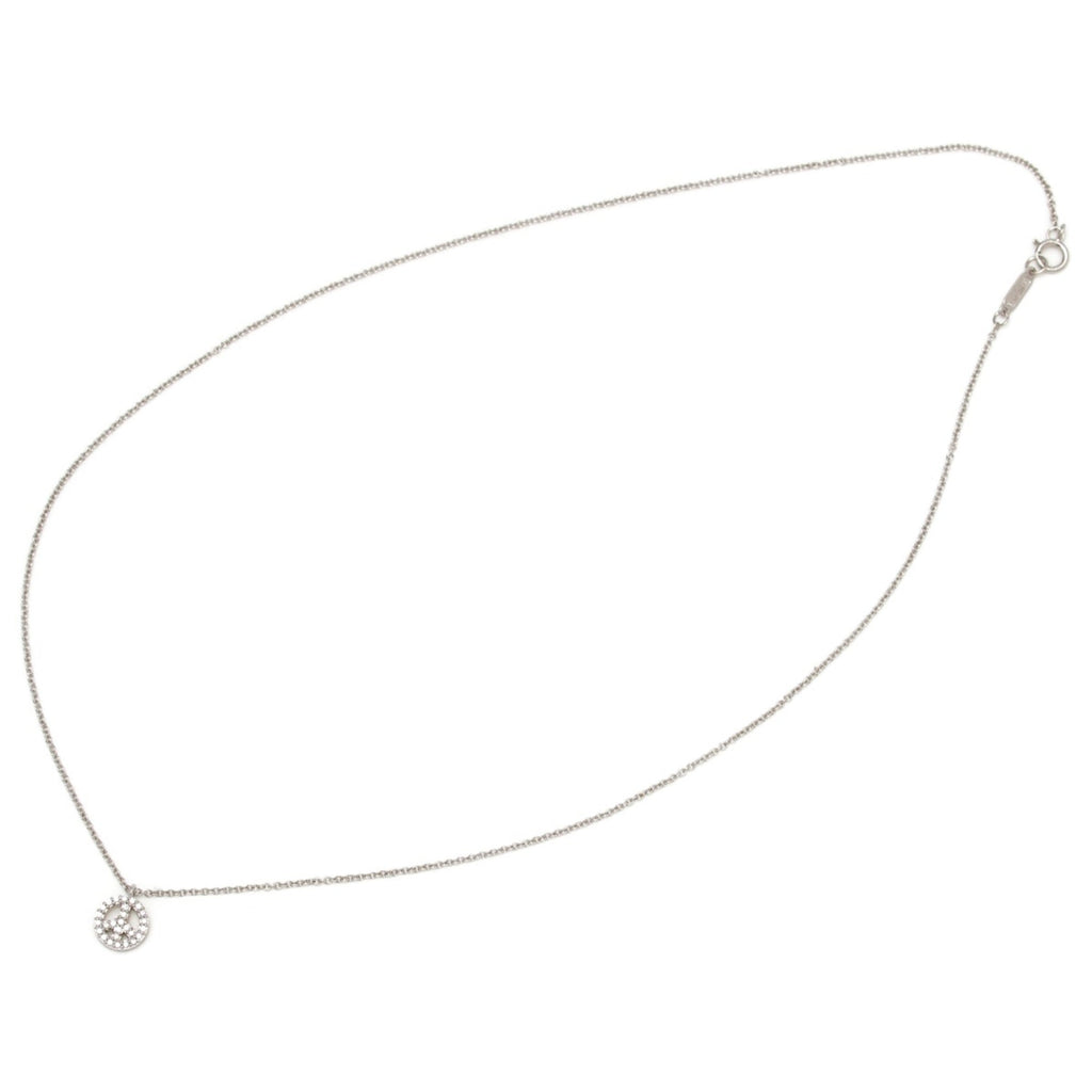 Pendant Necklace White Gold with Diamond
