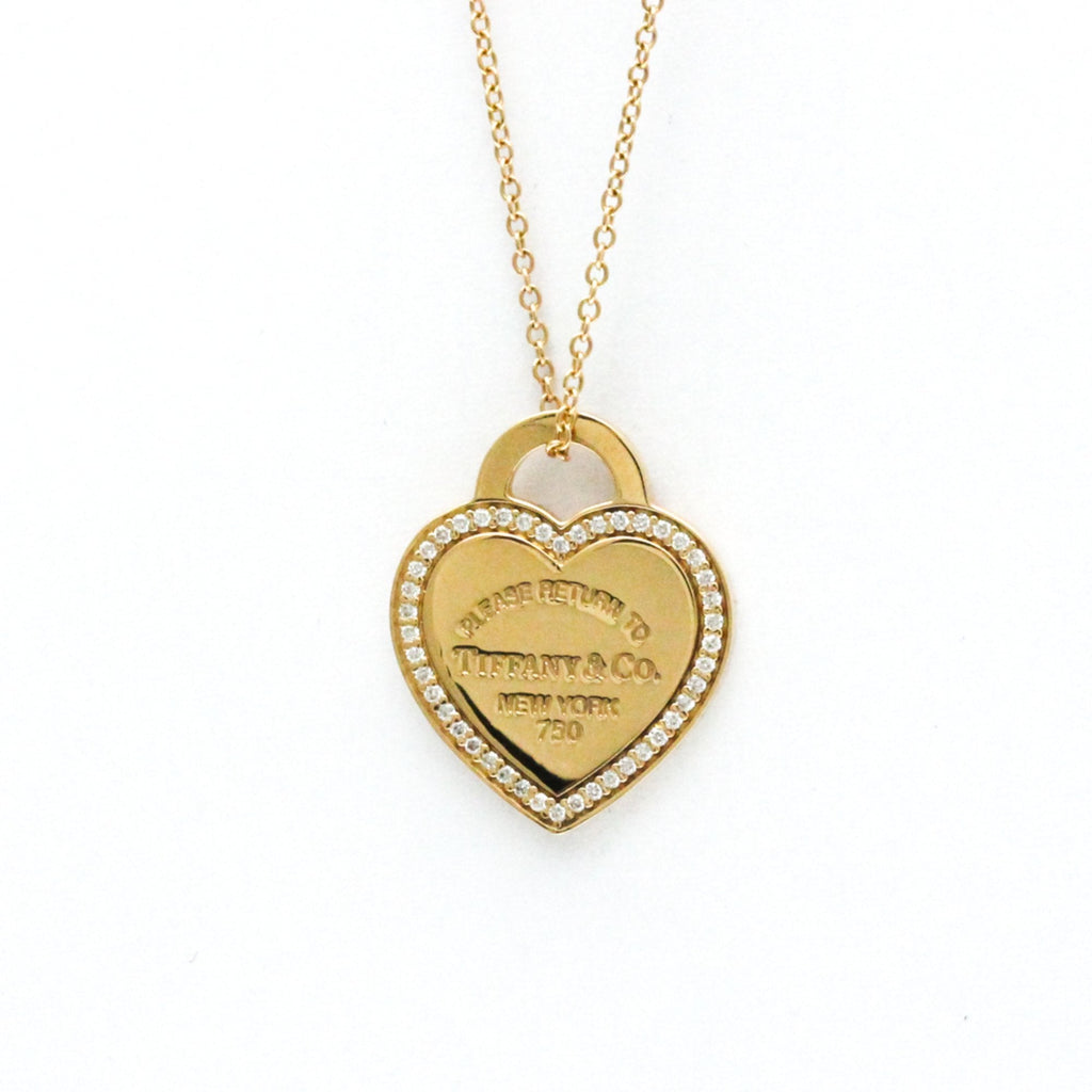 Return To Tiffany Pendant Necklace 18K Rose Gold