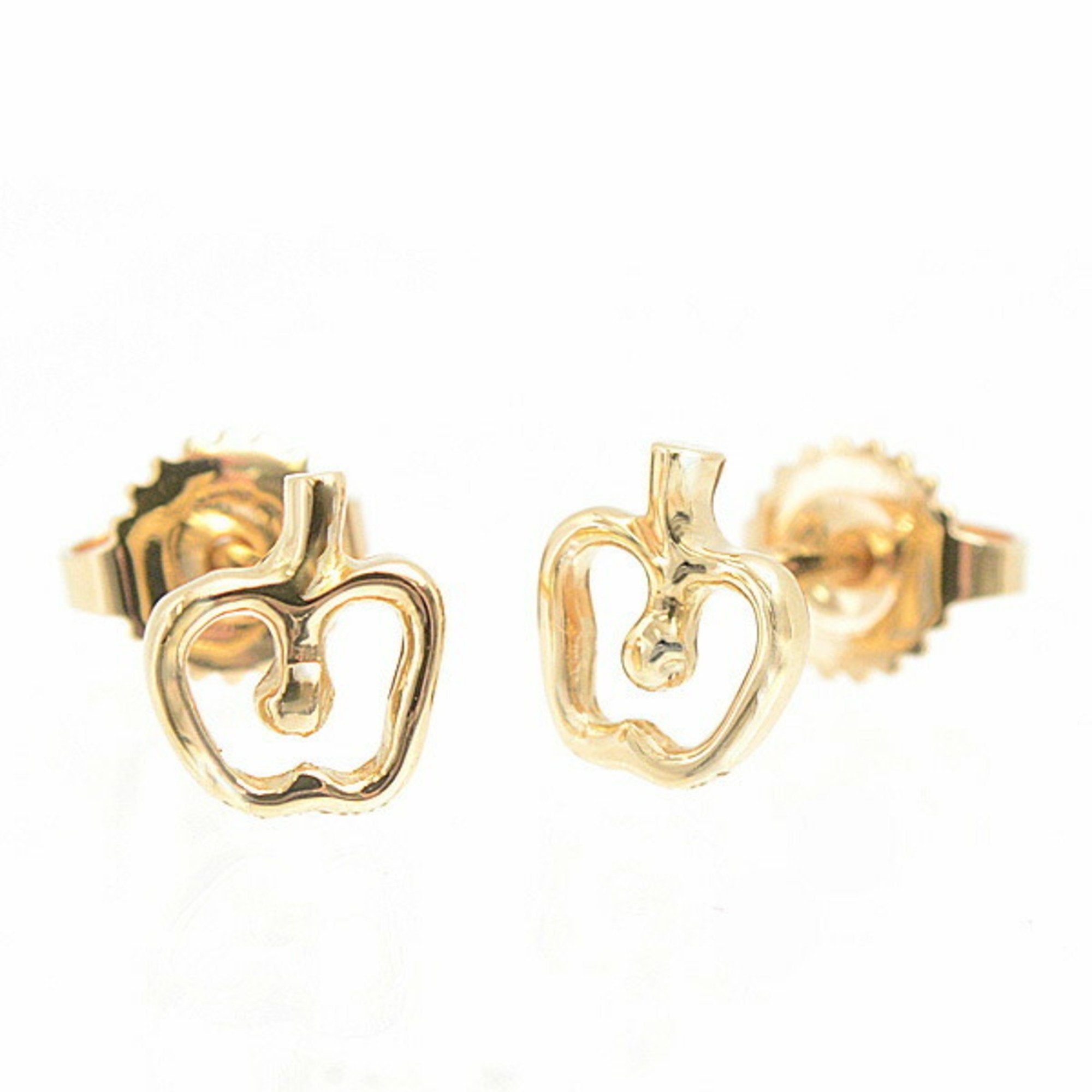 Apple Stud Earrings 18K Yellow Gold 18K Yellow Gold