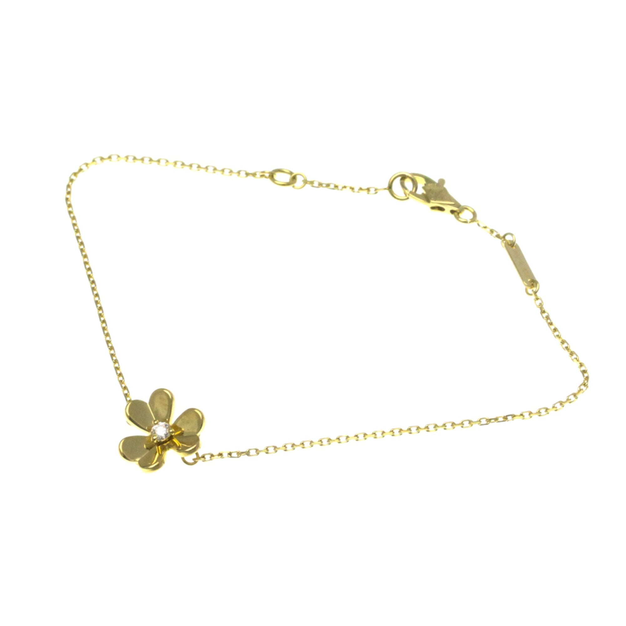 Charm Bracelet 18K Yellow Gold With Diamond