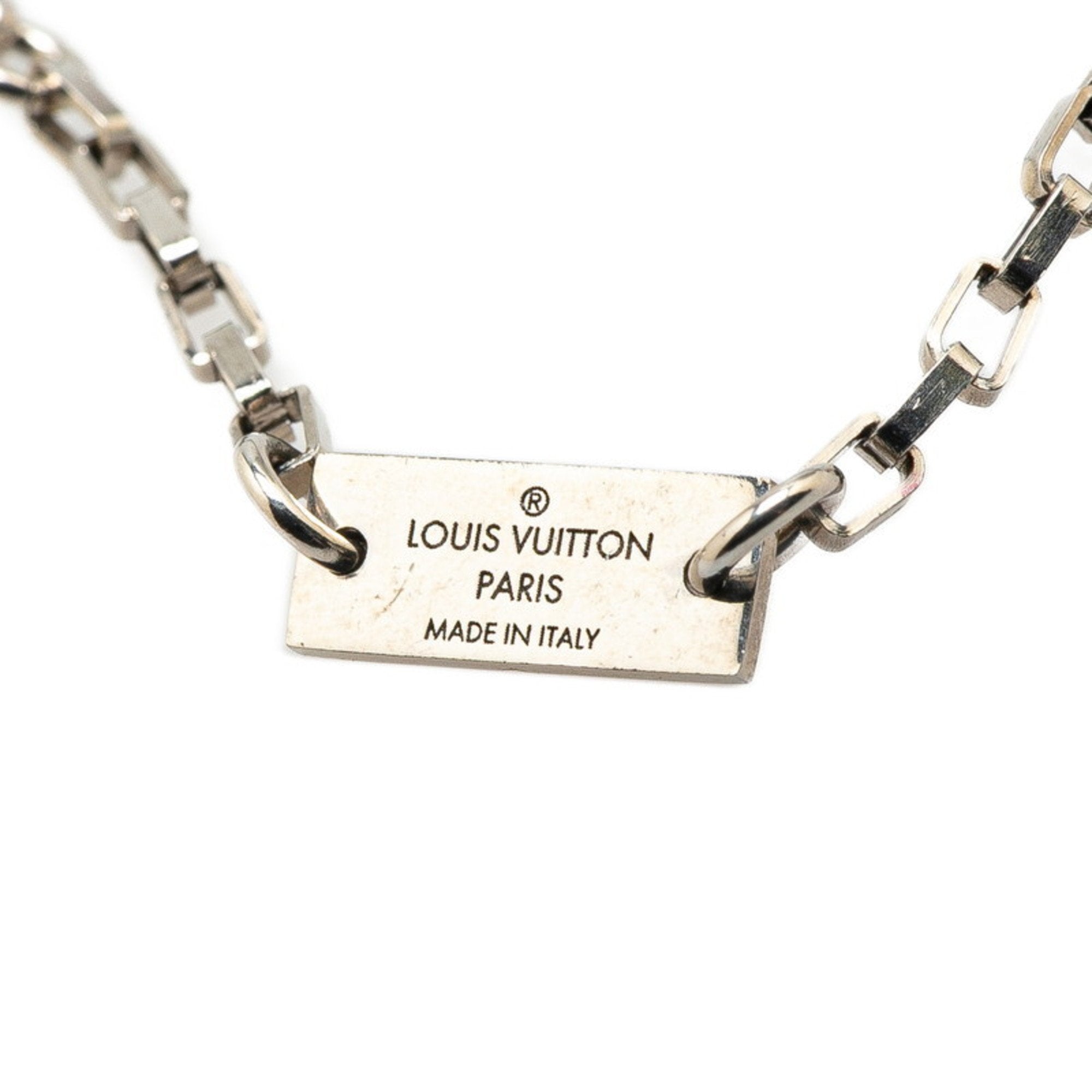 Pendant Necklace Metal Silver