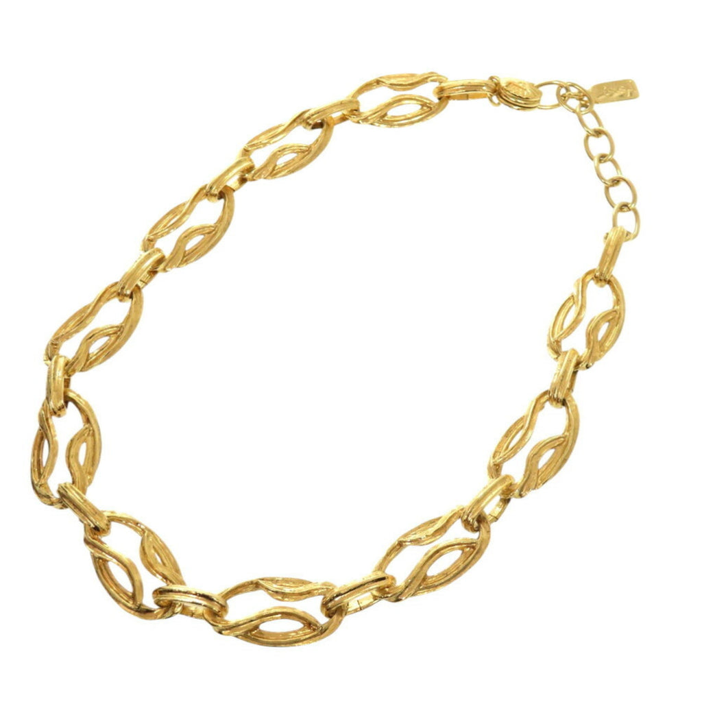 Pendant Necklace Gold Metal