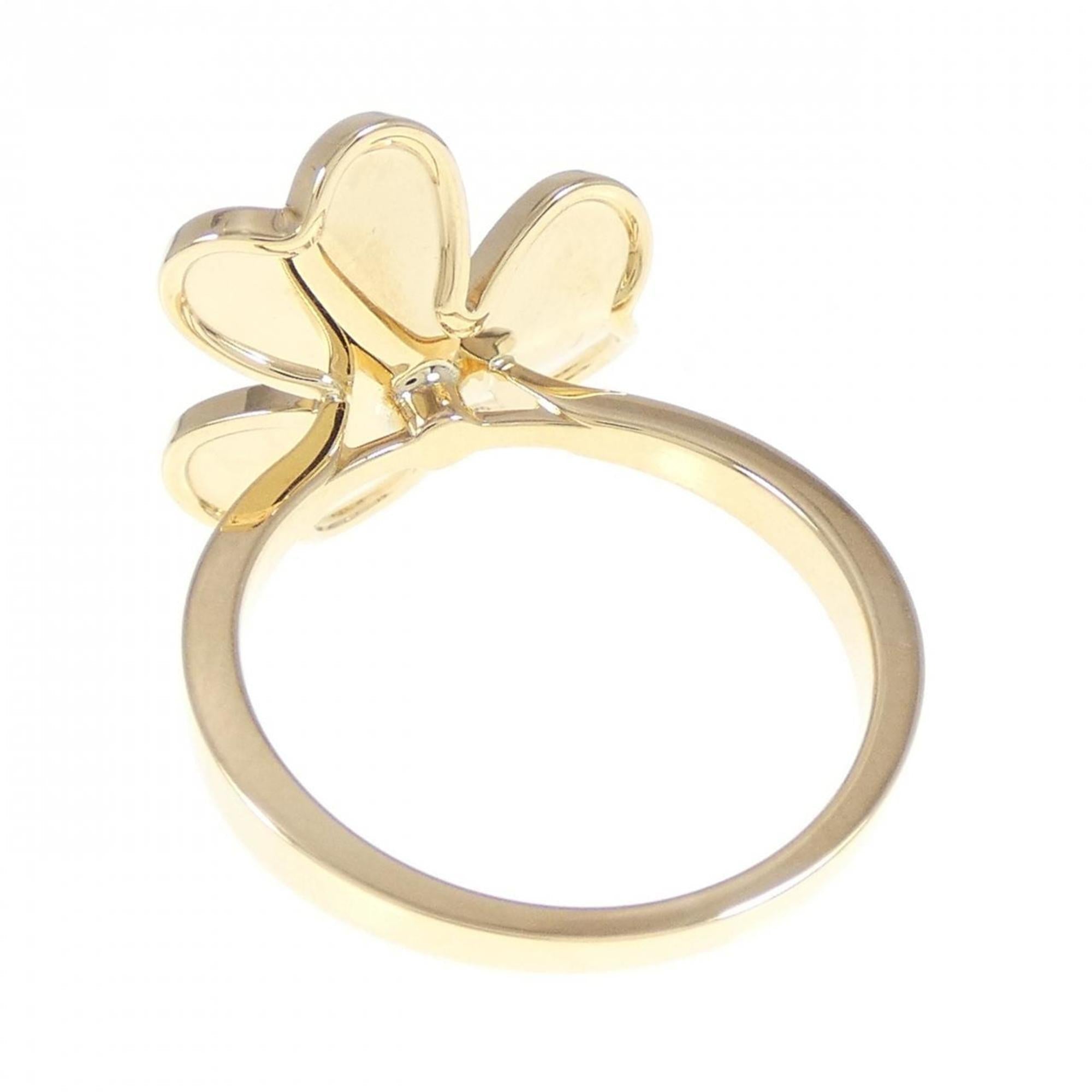 Frivole Ring 18K Yellow Gold Small With Diamond