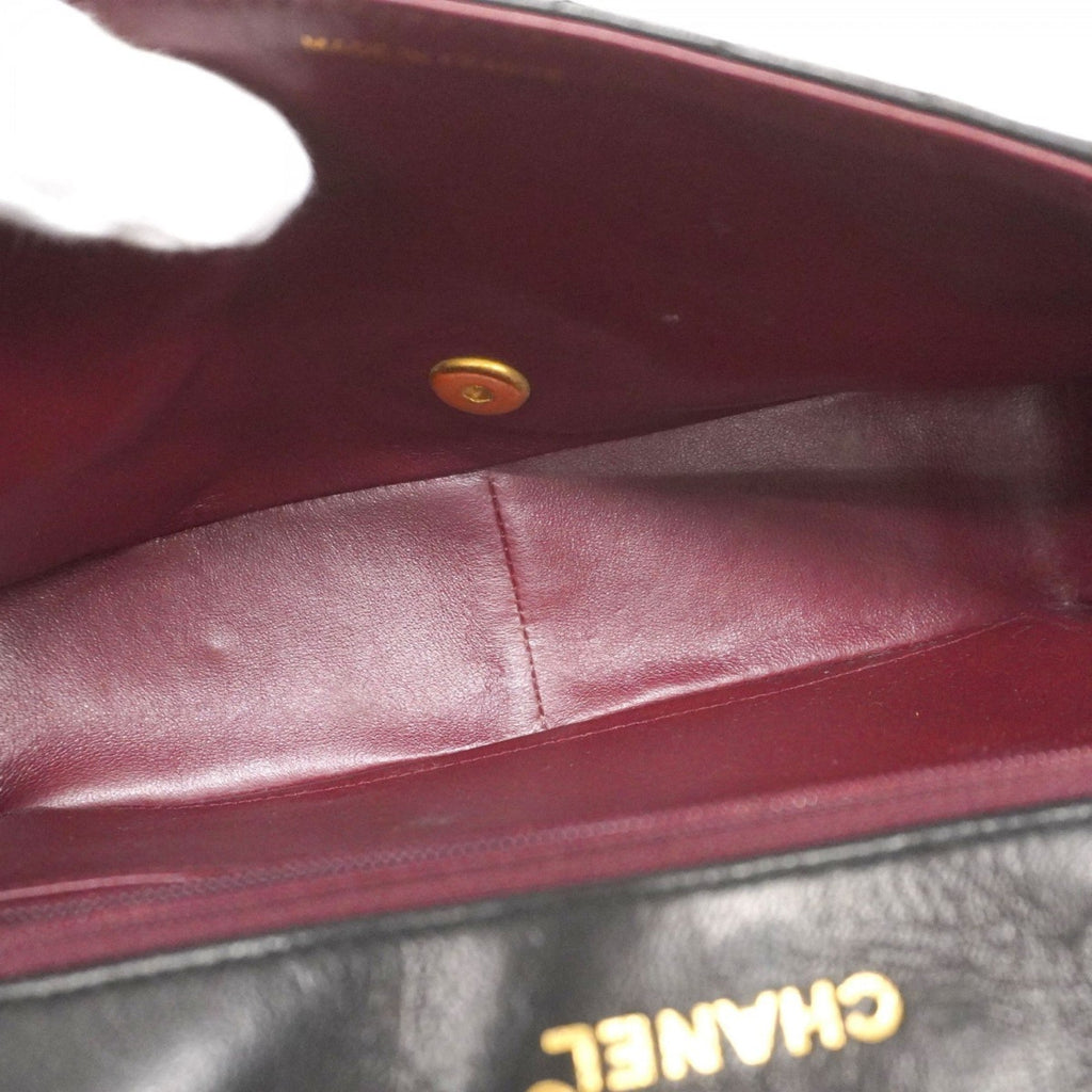 Vintage CC Chain Flap Bag Quilted Lambskin Small