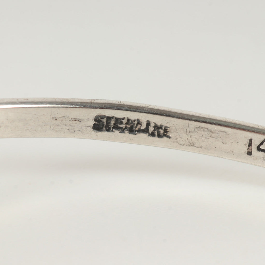 Heart Hook and Eye Bracelet Sterling Silver