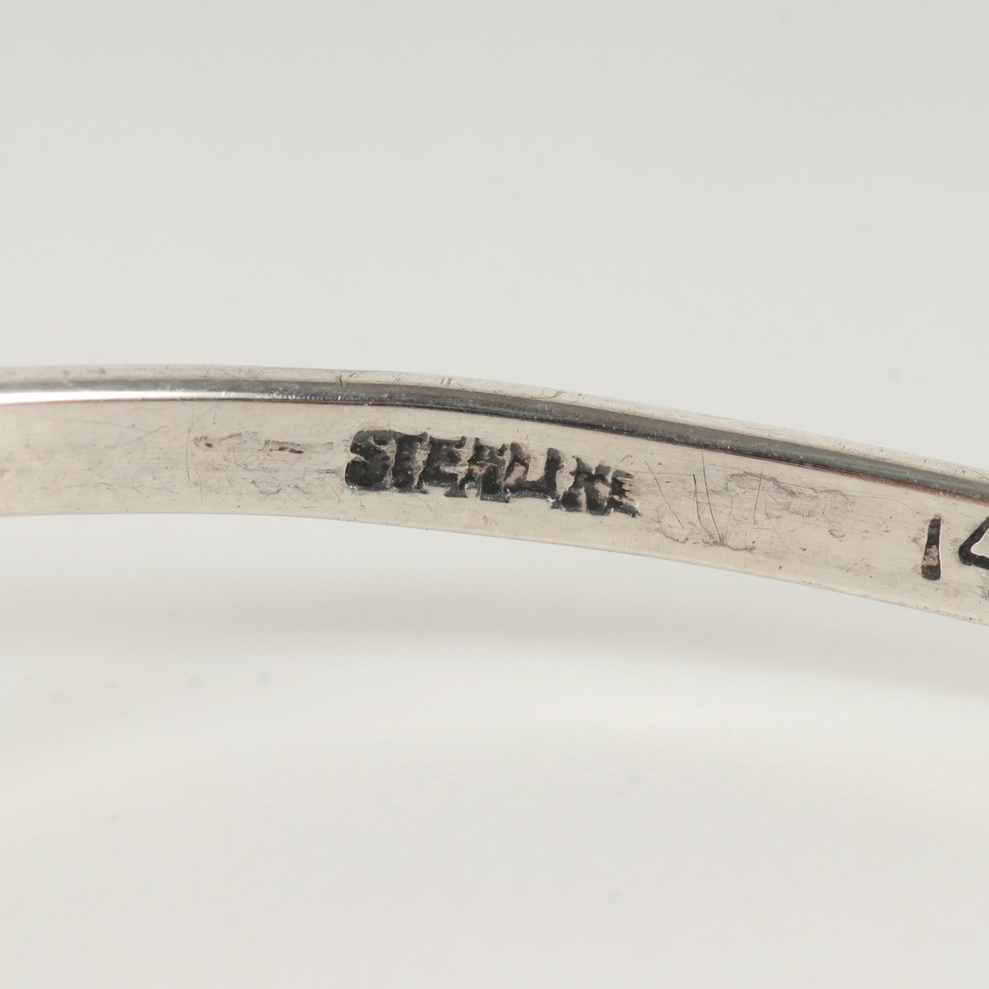 Heart Hook and Eye Bracelet Sterling Silver