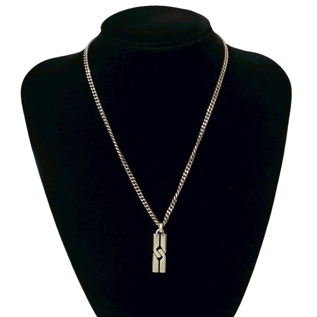 Knot Infinity Pendant Necklace Sterling Silver