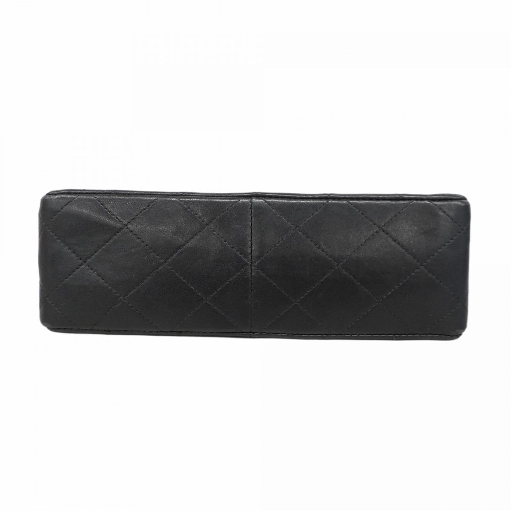 Vintage Square Classic Flap Bag Quilted Lambskin Small
