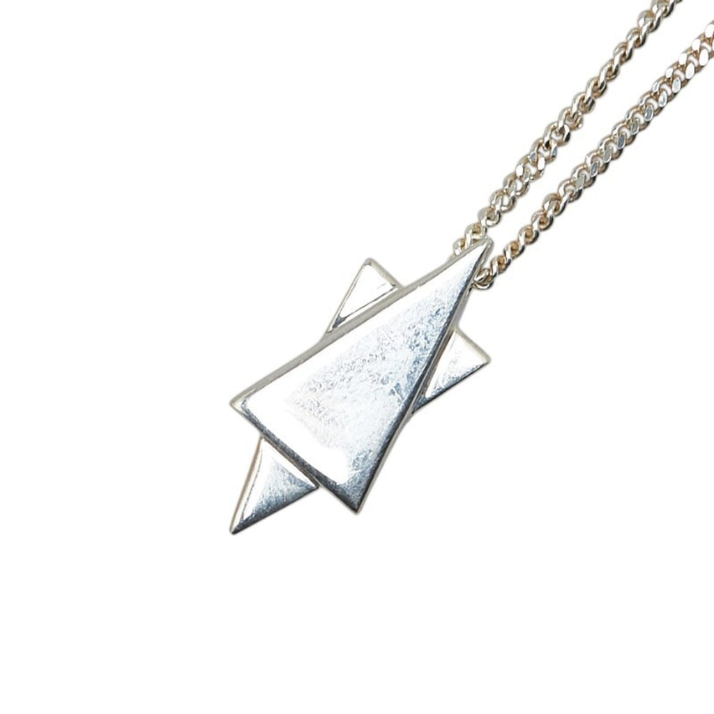 Star Of David Pendant Necklace Sterling Silver