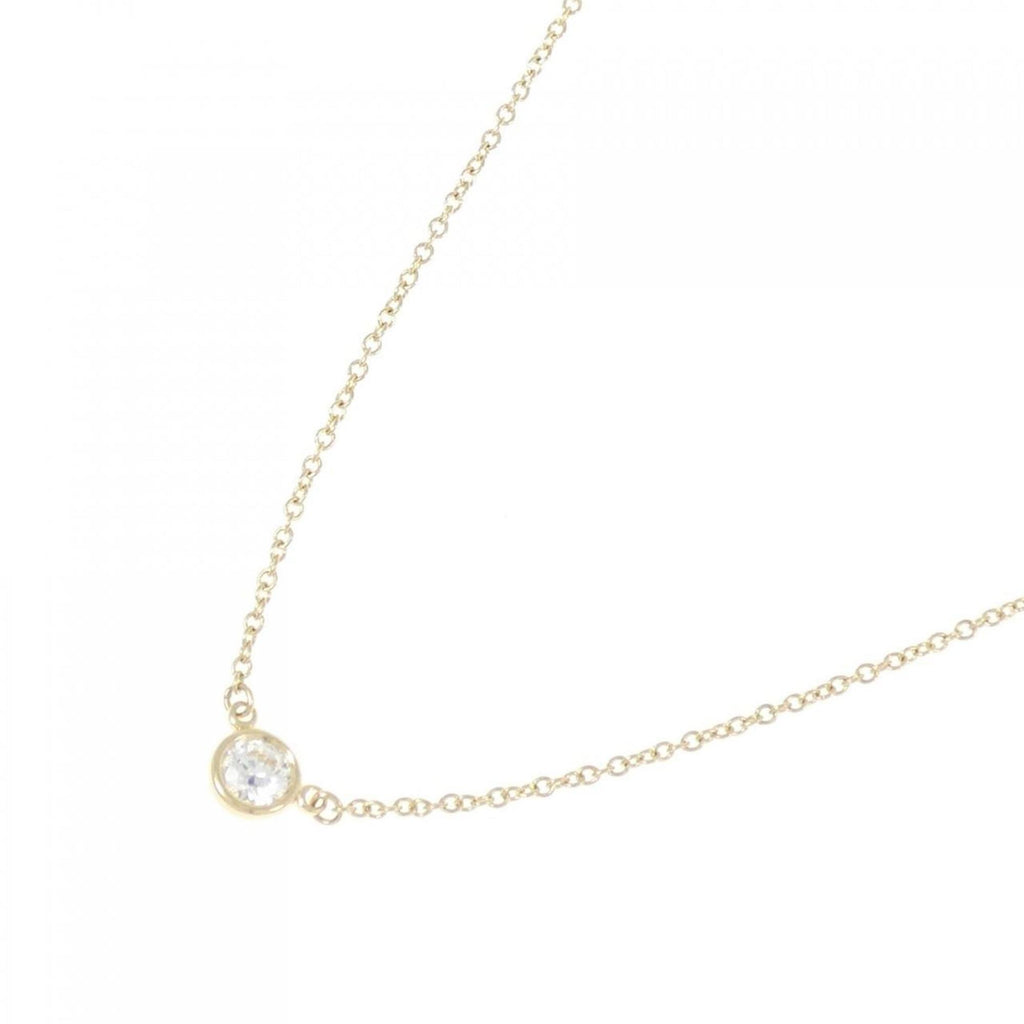 Elsa Peretti Diamonds By The Yard Pendant Necklace 18K Yellow Gold and Diamond