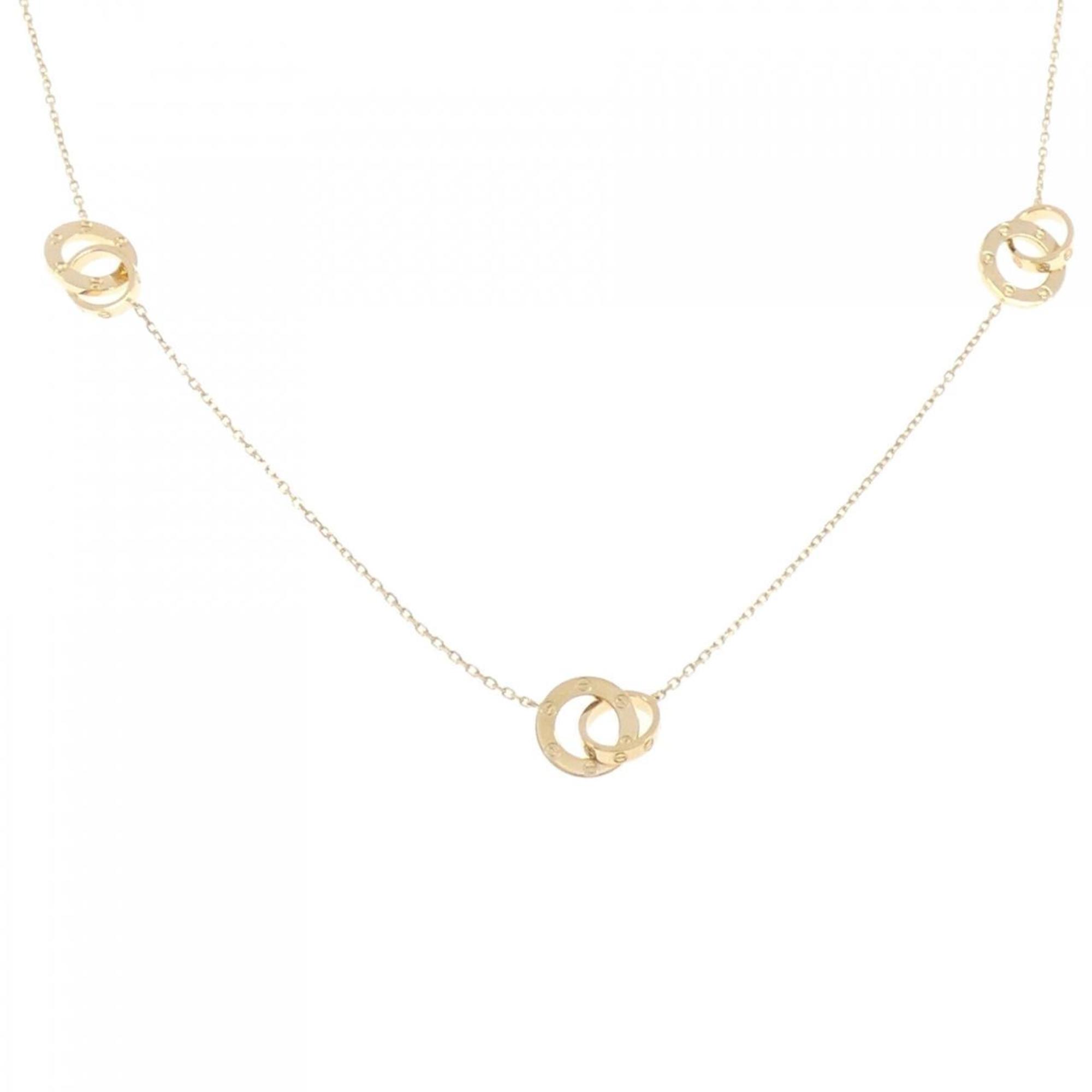 Love Pendant Necklace 18K Yellow Gold