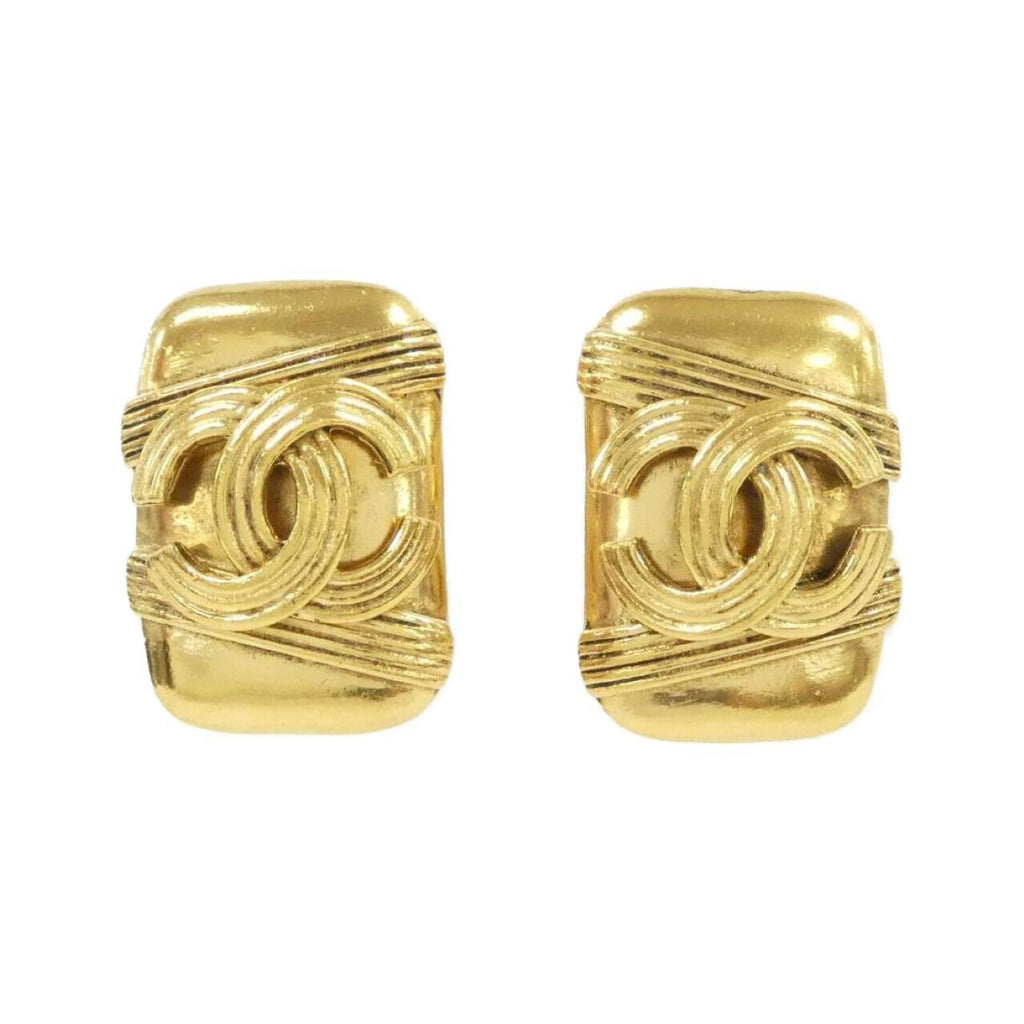 Clip-On Earrings Clip-On Gold-Tone Metal