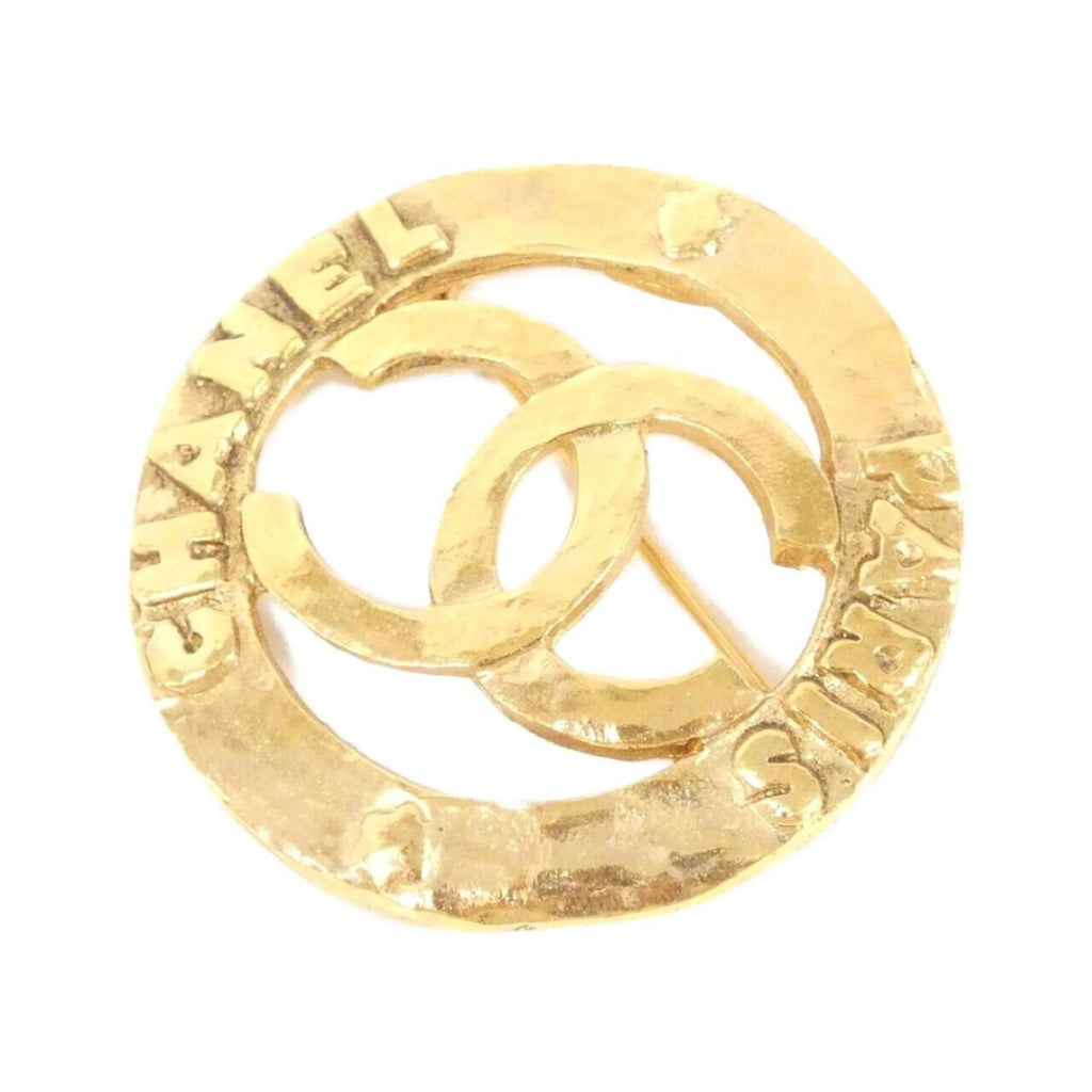 Brooch Gold-Tone Metal