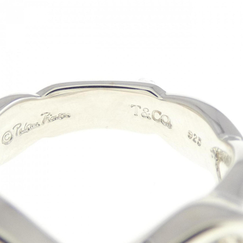Double Loving Heart Ring Sterling Silver