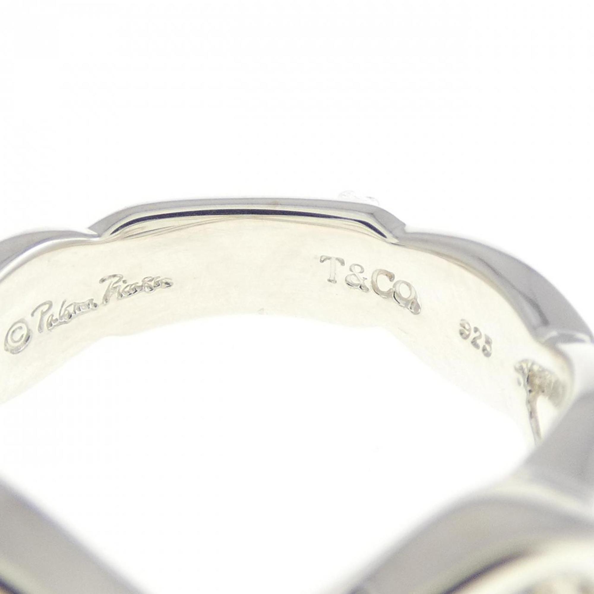 Double Loving Heart Ring Sterling Silver