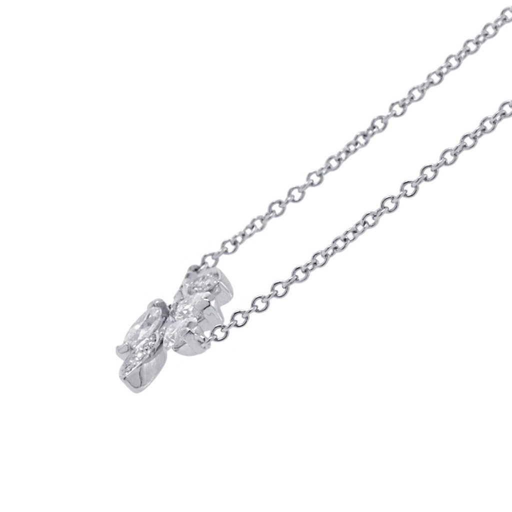 Victoria Pendant Necklace Platinum with Diamond