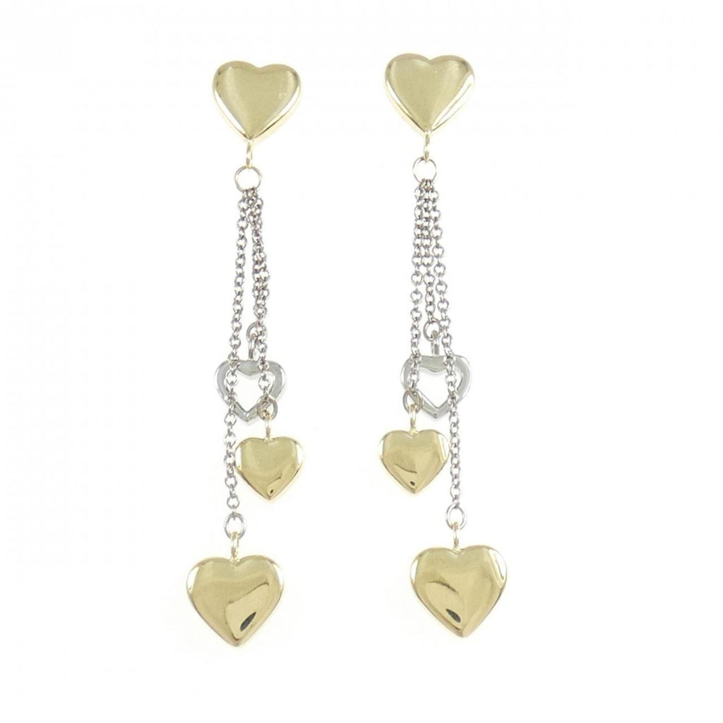 Earrings 18K White Gold and 18K Yellow Gold