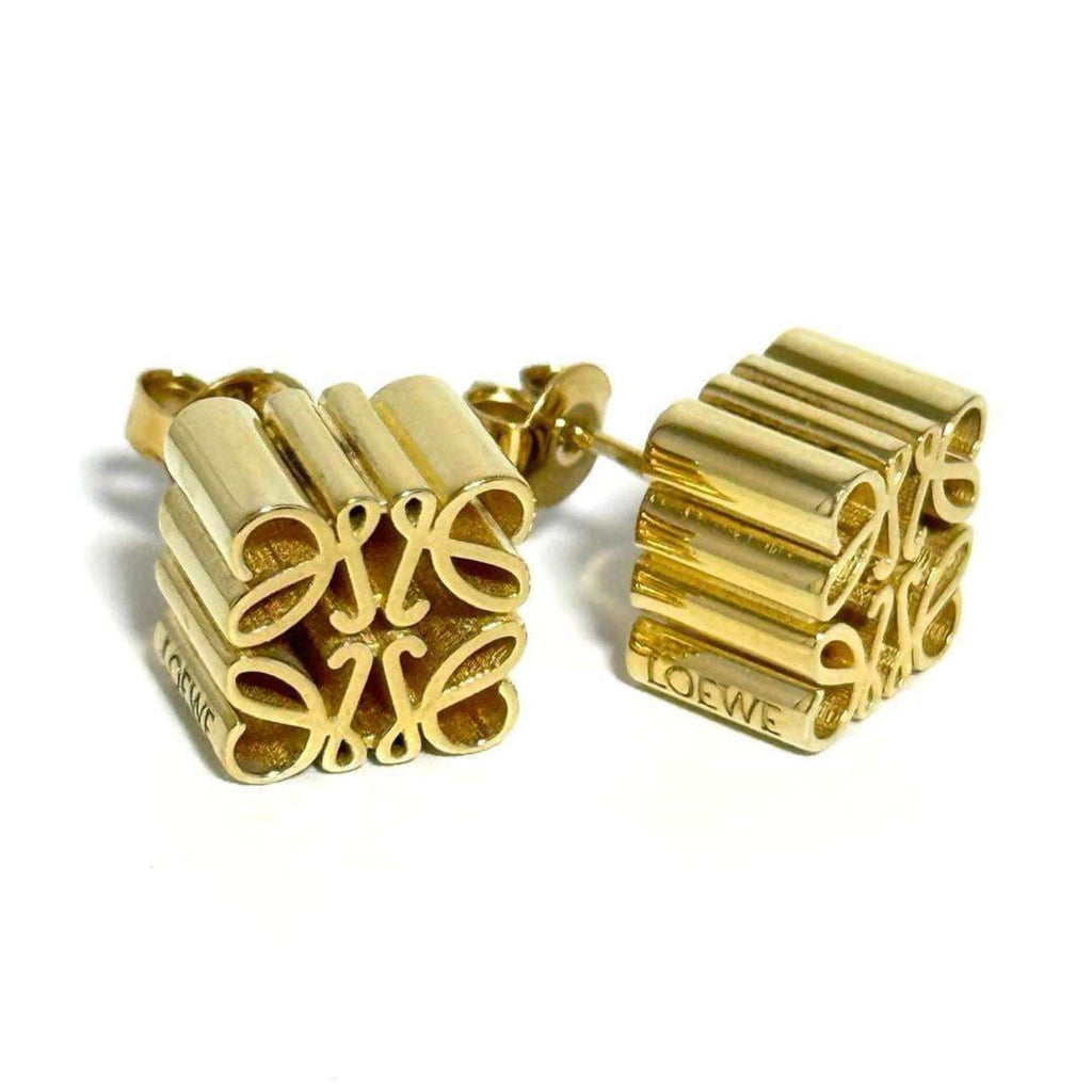 Earrings Stud 24K Plated Sterling Silver