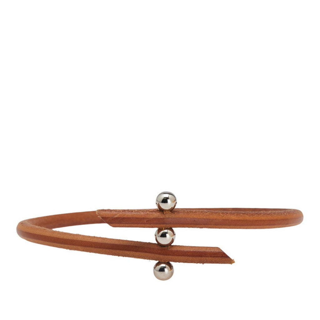 Bracelet Metal Brown and Silver