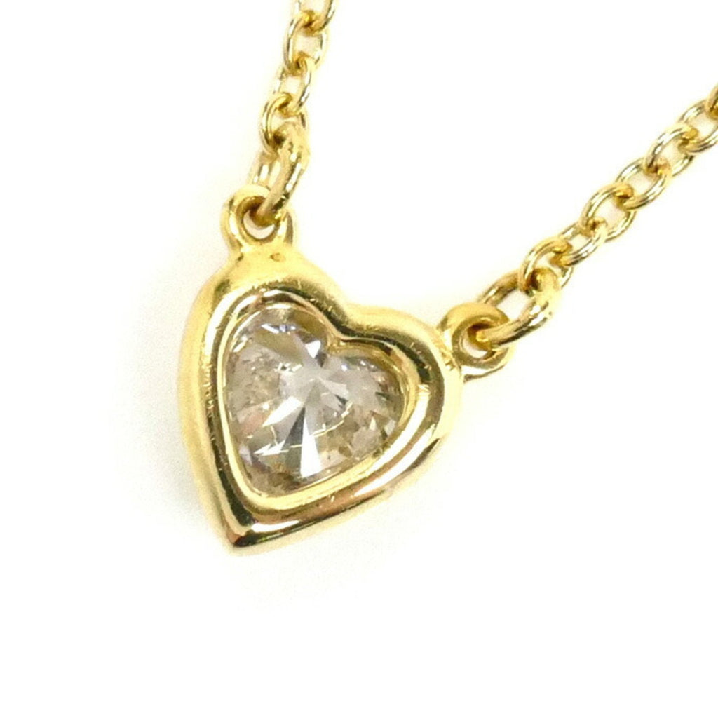 Elsa Peretti Diamonds By The Yard Pendant Necklace 18K Yellow Gold and Diamond