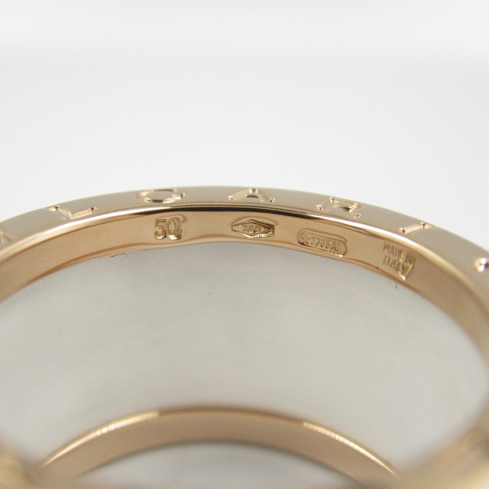B.Zero1 Ring 18K Rose Gold and Ceramic