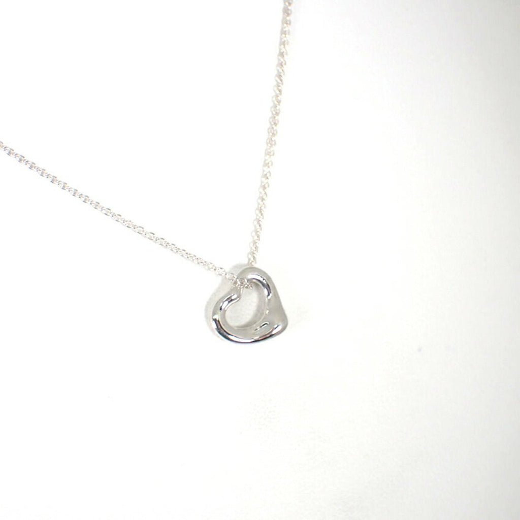 Heart Pendant Necklace Sterling Silver