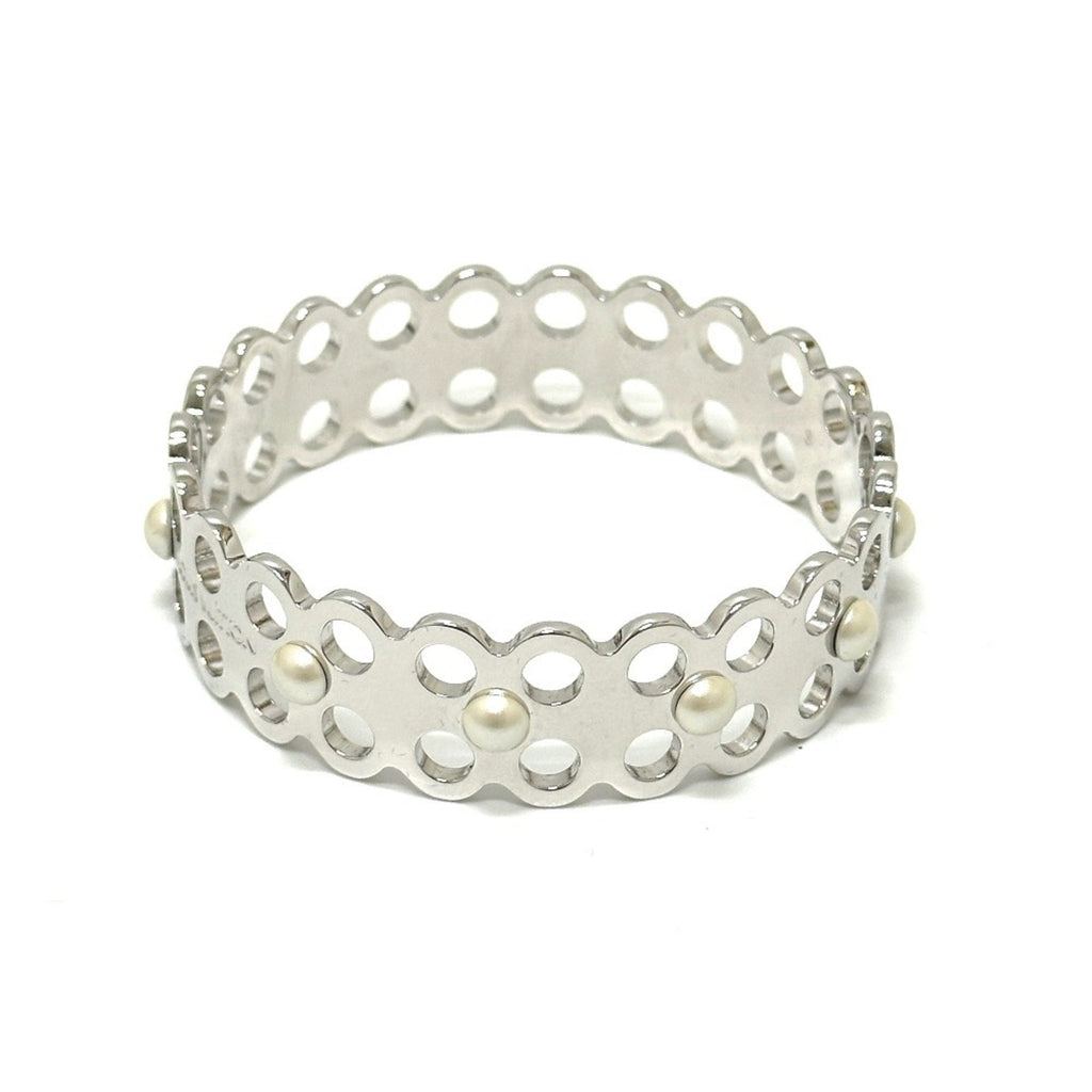 Bangle Bracelet Metal Silver