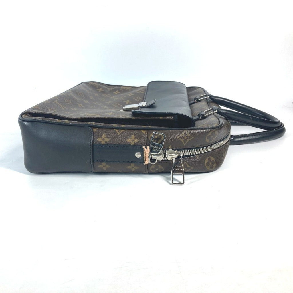 Soft Briefcase Macassar Monogram Canvas