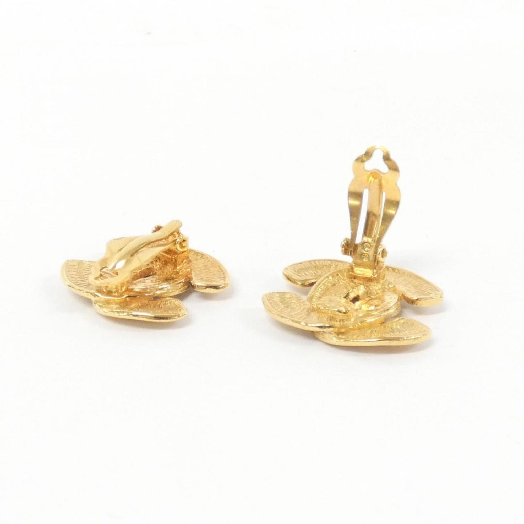 Earrings Gold-Tone Metal