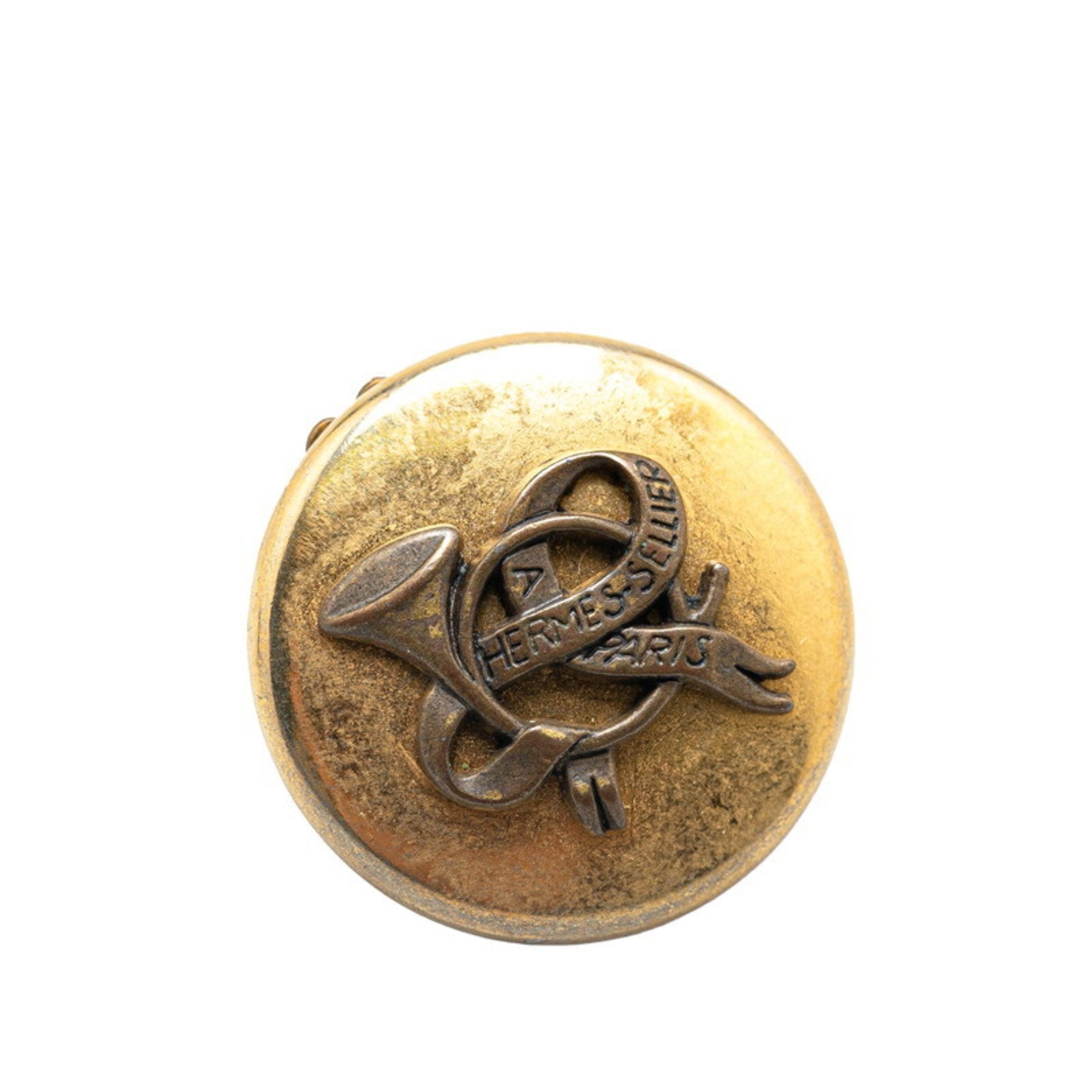 Earrings Gold-Tone Metal