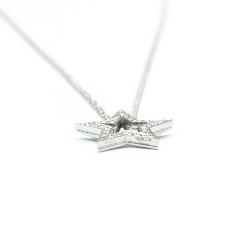 Pendant Necklace Platinum With Diamond