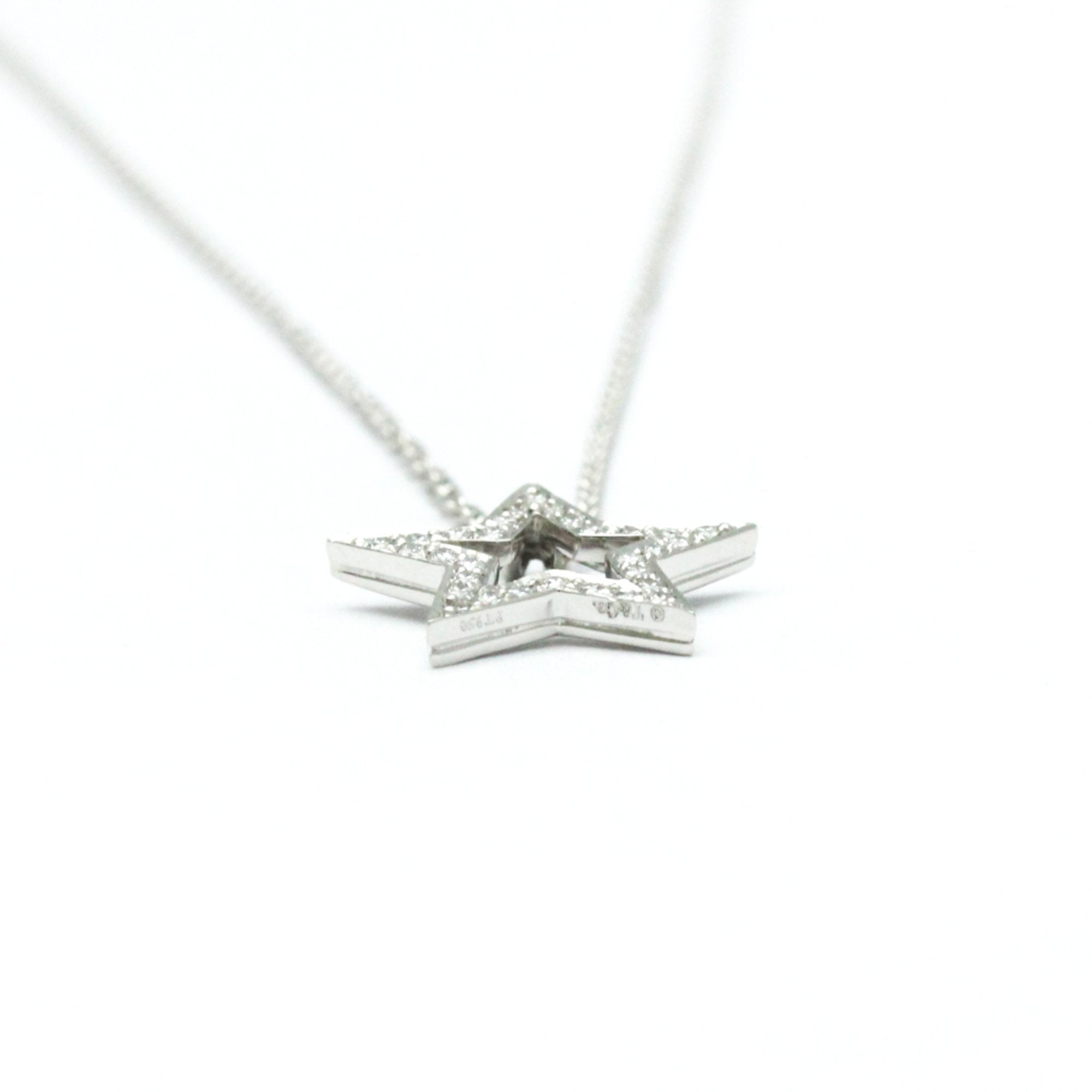 Pendant Necklace Platinum With Diamond